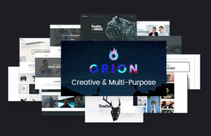 Orion – Kreatives Mehrzweck-WordPress-Template