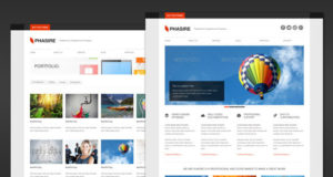 Phasire – Business und Portfolio WordPress Layout