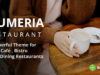Plumeria Restaurant und Cafe Layout für WordPress