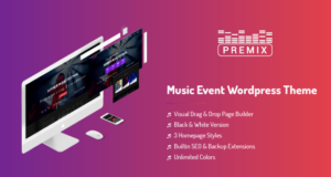 Premix – Music Event WordpPress Layout