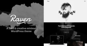 Rabe – Minimales WordPress-Template