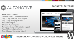 Responsives WordPress-Layout von WP Pro Automotive