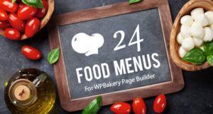 Restaurantmenü für WPBakery Page Builder (Visual Composer)