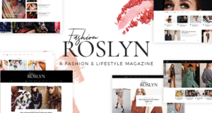 Roslyn – Mode- und Lifestyle-Thema für Blogger und Zeitschriften