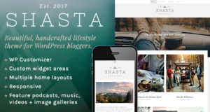 Shasta – ein responsives WordPress-Layout für Lifestyle-Blogger