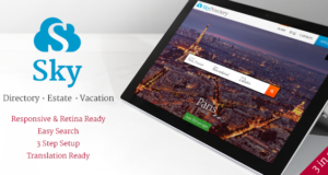 Sky – WordPress Listings Vorlage