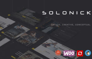 Solonick – Persönliches Portfolio-WordPress-Vorlage