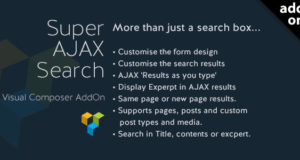 Super AJAX-Suchelement