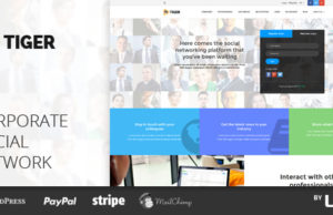 TIGER – Social Network Vorlage für Unternehmen und Fachleute