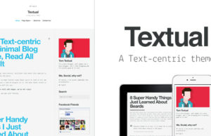 Text – Ein textzentriertes WordPress-Blogdesign