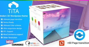 Tita 3D – Modernes WordPress-Template