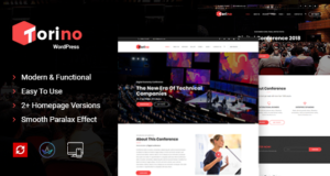 Torino Konferenz und Event WordPress Vorlage