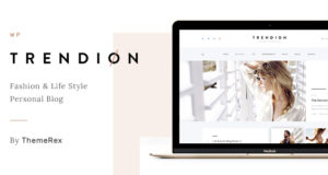 Trend | Ein persönlicher Lifestyle-Blog und ein WordPress-Layout für Magazine