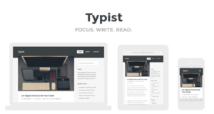 Typist – WordPress-Layout für seriöse Autoren
