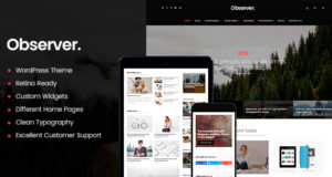 Täglicher Beobachter – Ein modernes Magazin, Review & News Portal WordPress Vorlage