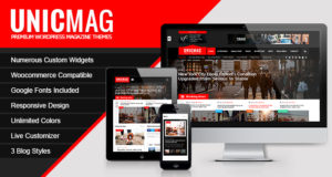 UnicMag – WordPress Magazine Vorlage