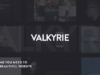 Valkyrie - Kreatives Mehrzweck- und Shop-WordPress-Vorlage
