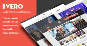 Vero – Responsive Blog & Magazine WordPress Template