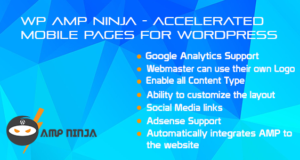 WP AMP Ninja – Beschleunigte mobile Seiten für WordPress