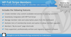 WP Full Stripe-Mitglieder – Add-On für WP Full Stripe