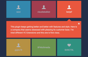 WPBakery Page Builder (ehemals Visual Composer) Add-on – Erweitern Sie das Grid