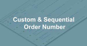 Woo benutzerdefinierte und fortlaufende Bestellnummer