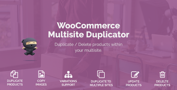 Wordpress E-Commerce Plugin WooCommerce Multisite Duplicator