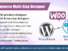 WooCommerce Multistep Form & Product Designer