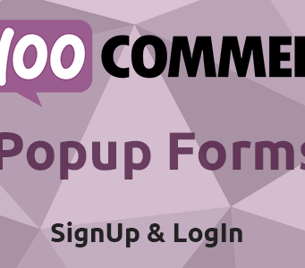 WooCommerce Popup-Anmelde- und Anmeldeformulare