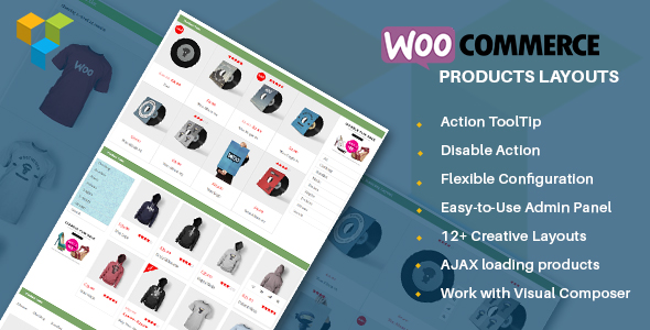 Wordpress Add-On Plugin WooCommerce Products Layouts - Multi-Layout for WooCommerce