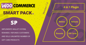 WooCommerce Smart Pack – Geschenkkarte, Geldbörse, Rückerstattung & Belohnung