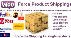 Woocommerce Force Produktversand