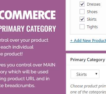 Woocommerce-Produkt – Hauptkategorie-Plugin