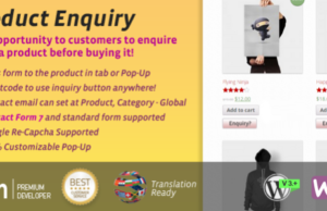 Woocommerce Produktanfrage
