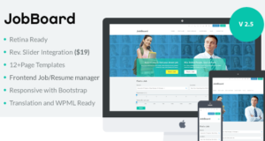 WordPress-Vorlage für das JobBoard – Responsive Recruitment Directory