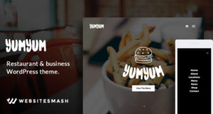 YumYum – Restaurant & Business WordPress-Template