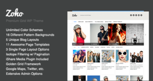Zoho – WordPress Grid-Portfolio
