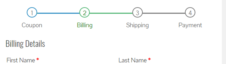 Checkout-Seite Woocommerce