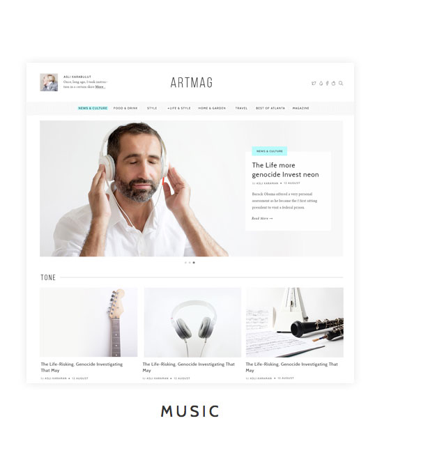Artmag - Sauberes WordPress-Blog- und Magazinthema - 7