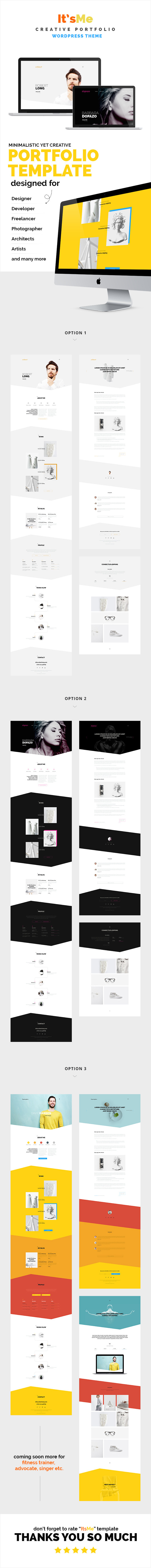 Ich bin WordPress Layout - Vorlage