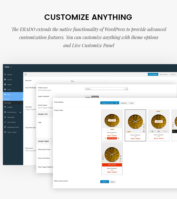 Erado | eCommerce-WordPress-Layout