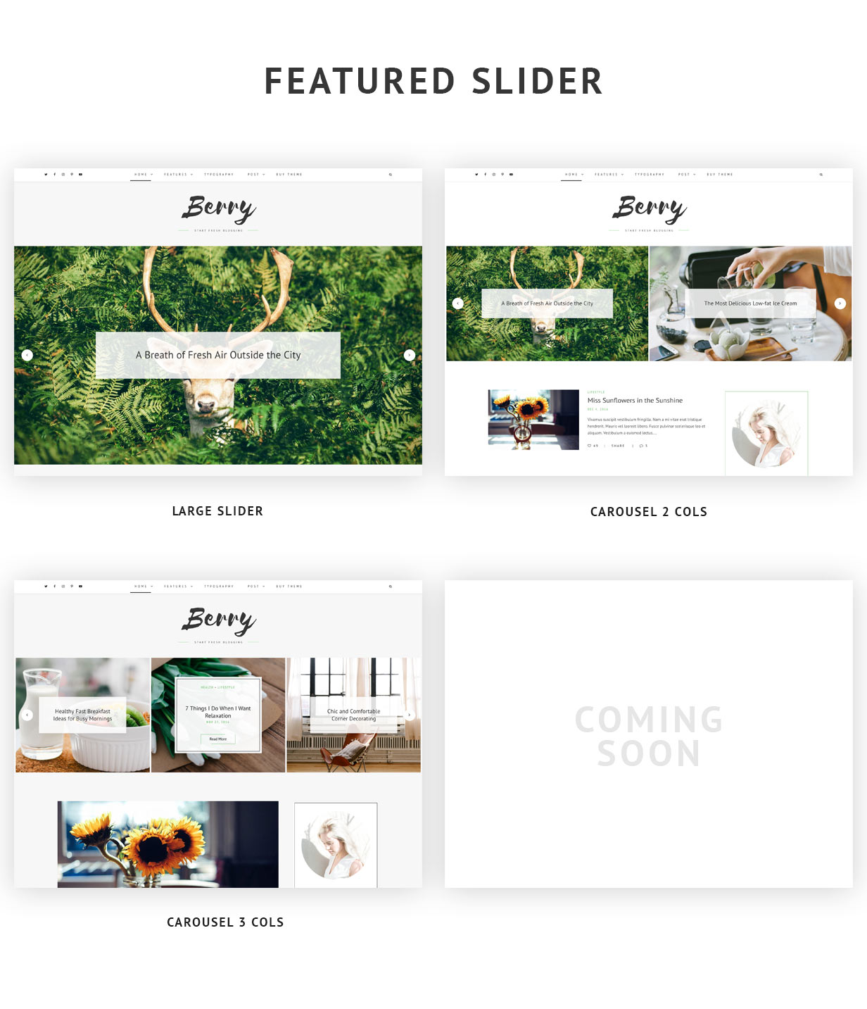 Empfohlene Slider-Styles
