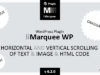 liMarqueeWP - horizontales und vertikales Scrollen von Text und Bildern sowie HTML-Code