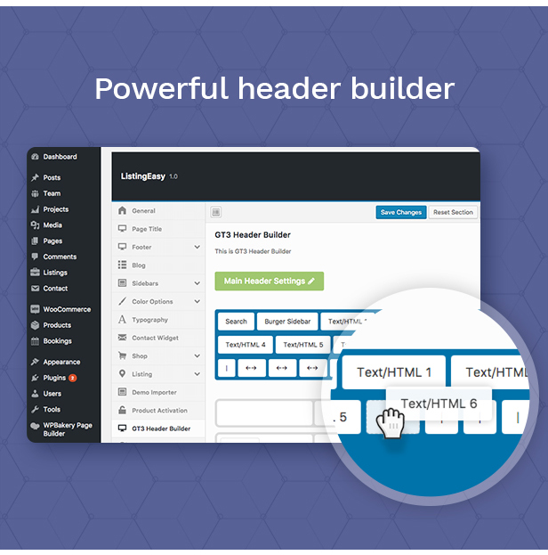 ListingEasy Directory WordPress Layout