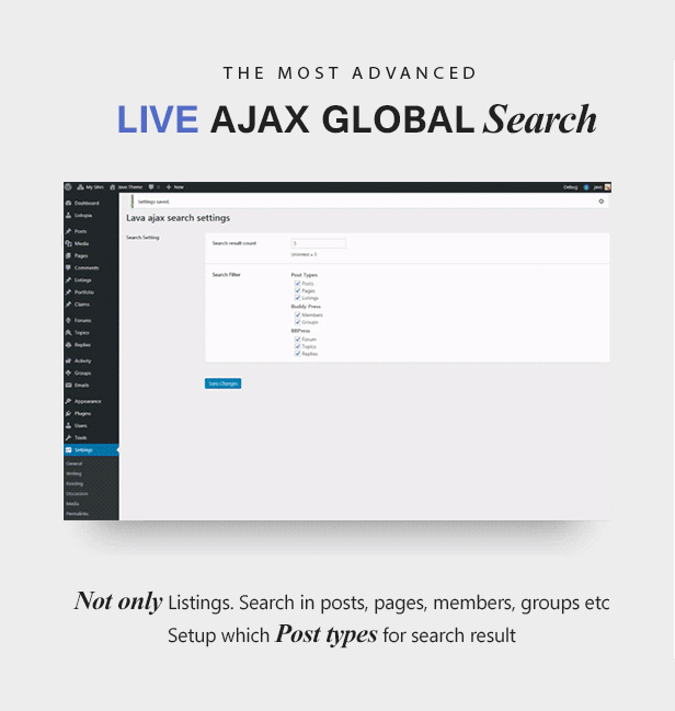 Live-Ajax-Suche
