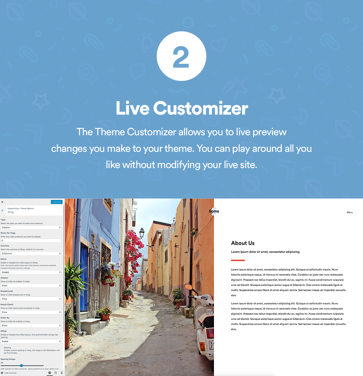 Live Customizer