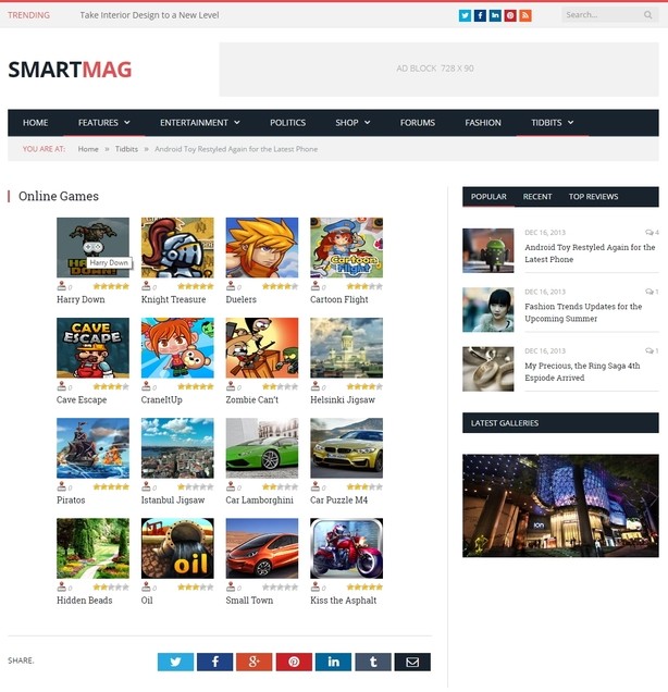 Smartmag Template