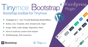 tinyMce Bootstrap Plugin für WordPress