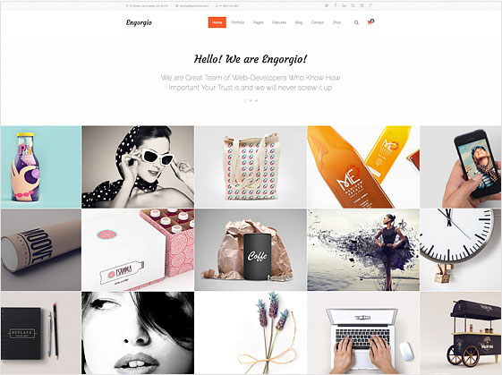 Webagentur-Vorlagengalerie