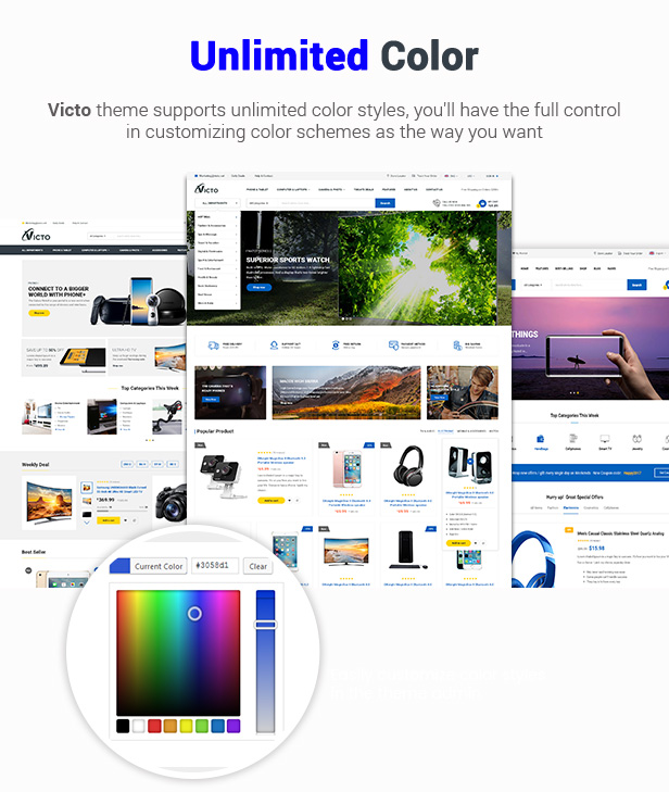 SW Victo - WooCommerce Vorlage
